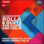 Alessandro Rolla: 6 Duets for Flute and Violin