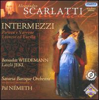 Alessandro Scarlatti: Intermezzi - Bernadett Wiedemann (mezzo-soprano); L�szl� Jekl (bass); Savaria Baroque Orchestra; P�l N�meth (conductor)