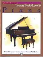 Alfred's Basic Piano Library Lesson Book, Bk 6