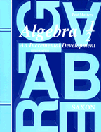 Algebra 1/2 Test Masters: An Incremental Development - Saxon, John