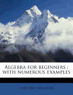 Algebra for Beginners: With Numerous Examples