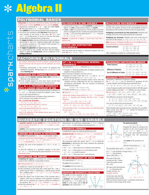 Algebra II Sparkcharts - Sparknotes