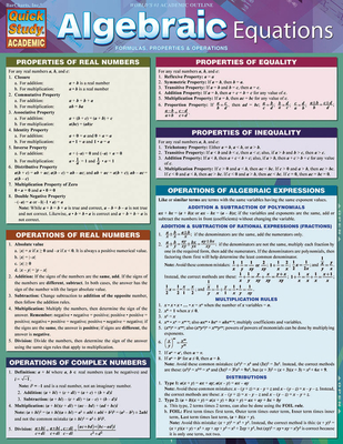 Algebraic Equations - Kizlik