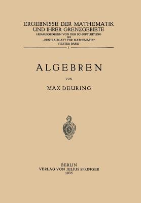 Algebren - Deuring, Max