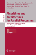 Algorithms and Architectures for Parallel Processing: 14th International Conference, Ica3pp 2014, Dalian, China, August 24-27, 2014. Proceedings, Part I