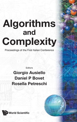 Algorithms and Complexity (P/H) - G Ausiello, R P Bovet Petreschi