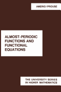 Almost-periodic functions and functional equations