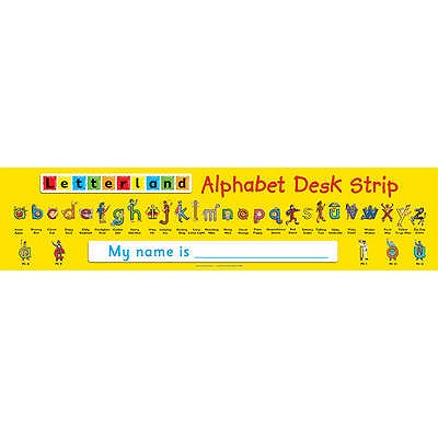 Alphabet Desk Strip - 