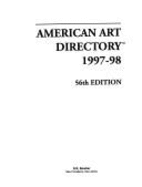 American Art Directory 1997-98