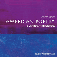 American Poetry: A Very Short Introduction