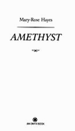 Amethyst - Hayes, Mary-Rose