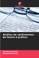 An�lise de sentimentos - da teoria ? pr�tica