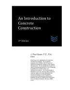 An Introduction to Concrete Construction