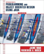 An Introduction to Programming and Object-Oriented Design Using Java - Ni?o, Jaime, and Hosch, Frederick A