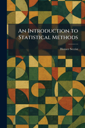 An Introduction to Statistical Methods