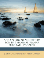 An O(n Log N) Algorithm for the Maximal Planar Subgraph Problem