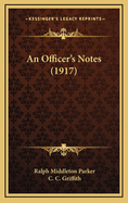 An Officer's Notes (1917)