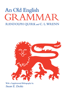 An Old English Grammar,