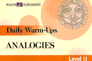 Analogies Level II