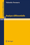 Analyse Differentielle - Poenaru, V