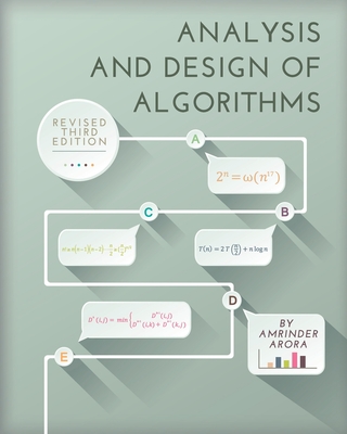 Analysis and Design of Algorithms - Arora, Amrinder