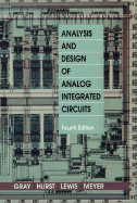 Analysis and Design of Analog Integrated Circuits