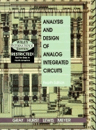 Analysis and Design of Analog Integrated Circuits