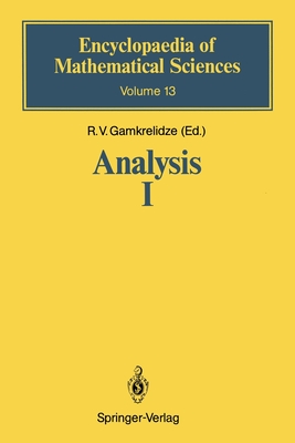Analysis I: Integral Representations and Asymptotic Methods - Gamkrelidze, Revaz V (Editor)