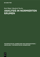 Analysis in normierten R?umen