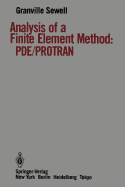 Analysis of a Finite Element Method: Pde/Protran
