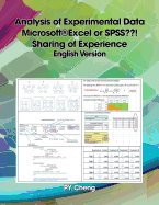 Analysis of Experimental Data Microsoft(r)Excel or SPSS ! Sharing of Experience English Version: Book 3
