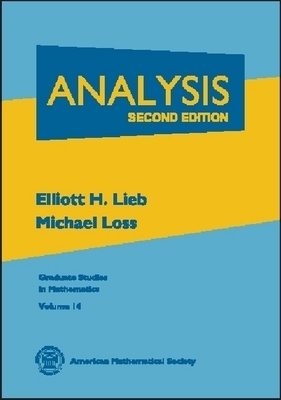 Analysis - Lieb, Elliott H, and Loss, Michael