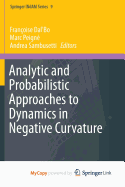 Analytic and Probabilistic Approaches to Dynamics in Negative Curvature