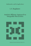 Analytic-Bilinear Approach to Integrable Hierarchies