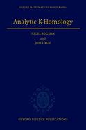 Analytic K-Homology
