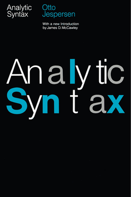 Analytic Syntax - Jespersen, Otto