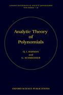 Analytic Theory of Polynomials: Critical Points, Zeros and Extremal Properties