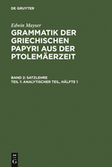 Analytischer Teil, H?lfte 1