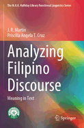 Analyzing Filipino Discourse: Meaning in Text