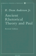 Ancient Rhetorical Theory and Paul - Anderson, Rd