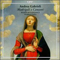 Andrea Gabrieli: Madrigali e Canzoni - 