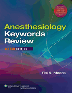 Anesthesiology Keywords Review