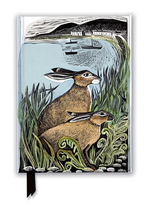 Angela Harding: Rathlin Hares (Foiled Journal) - Flame Tree Studio (Creator)