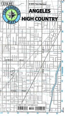 Angeles High Country Trail Map - Harrison, Tom, and Tom Harrison Maps