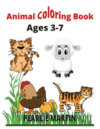 Animal Coloring Book: Age 3-7