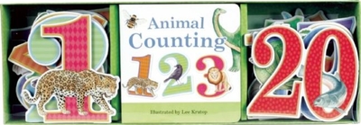 Animal Counting Book & Learning Play Set - 
