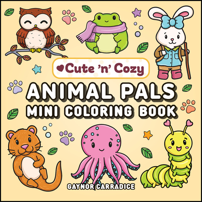 Animal Pals Mini Coloring Book - 