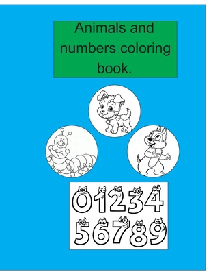 Animals and numbers coloring book - Rodriguez, Mario
