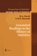 Annotated Readings in the History of Statistics