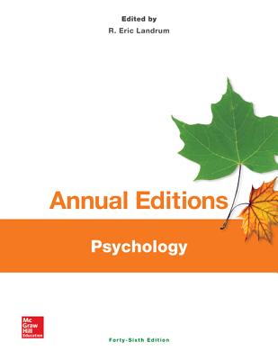 Annual Editions: Psychology, 46/e - Landrum, R. Eric